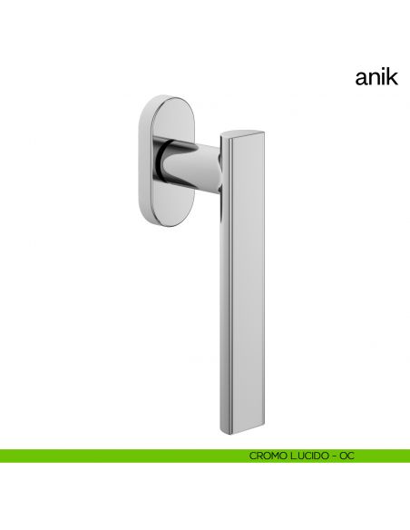 Maniglia per finestra martellina DK Anik dnd Handles cromo