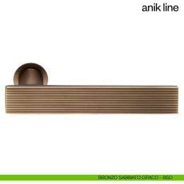 Maniglia per porta Anik Line dnd Handles con rosetta minimale Unico 2