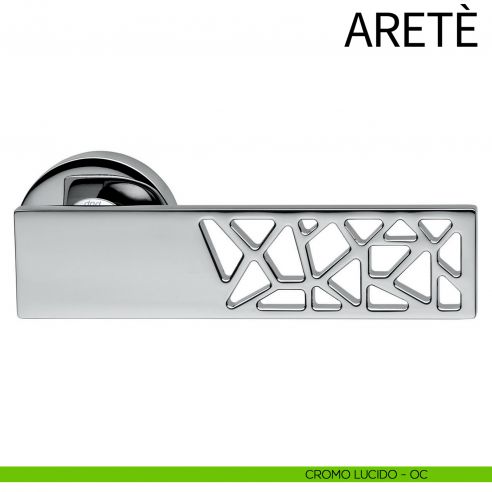 Maniglia per porta Aretè dnd power cromo lucido