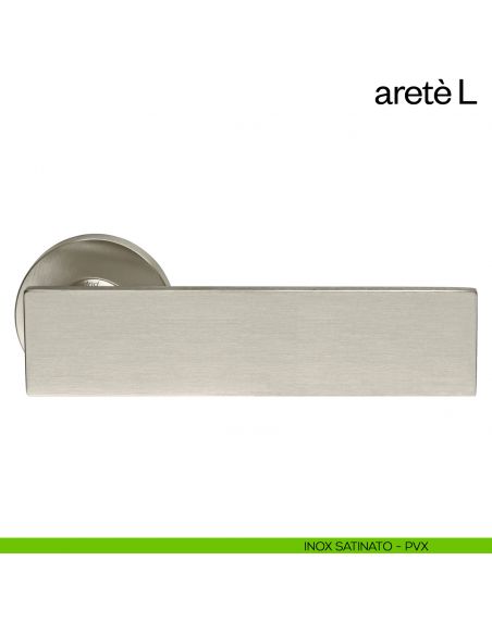 Maniglia per porta Aretè/L dnd by Martinelli PVD inox