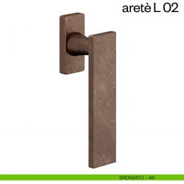 Maniglia per finestra martellina DK Aretè L 02 dnd 2