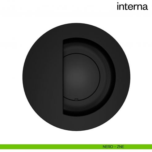 Maniglia ad incasso per porta a battente Interna dnd Handles - nero