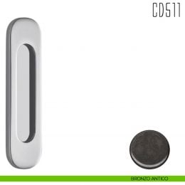 Maniglia per porta scorrevole CD511 Colombo Design senza foro chiave 2