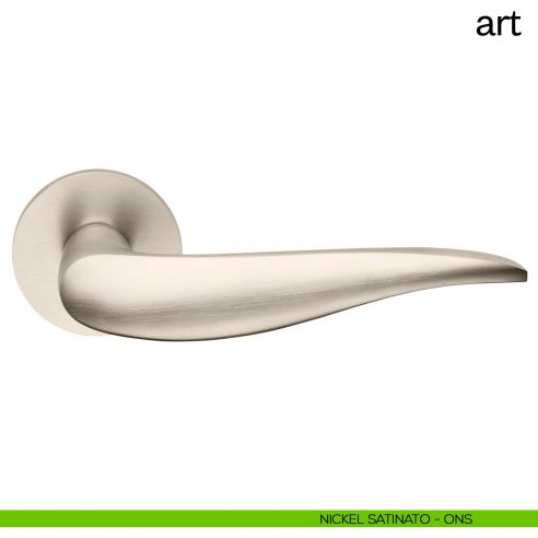 Maniglia per porta Art dnd Handles nickel satinato