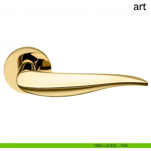 Maniglia per porta Art dnd Handles PVD oro
