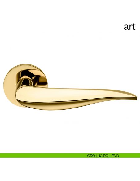 Maniglia per porta Art dnd Handles PVD oro