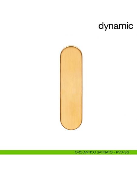 Sistema magnetico per porte a battente Dynamic dnd - oro antico satinato