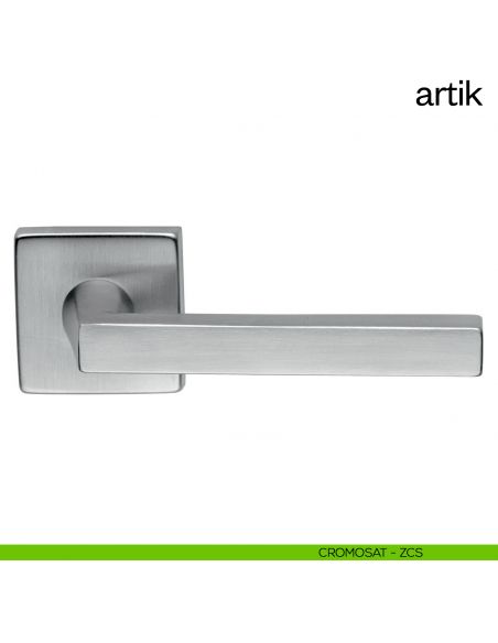 Maniglia per porta Artik dnd handles cromo satinato