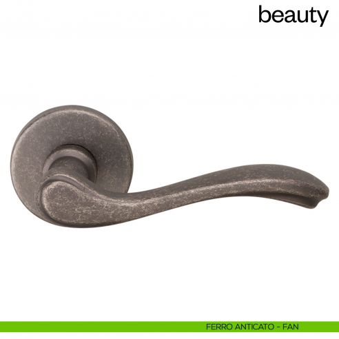 Maniglia per porta Beauty dnd handles ferro anticato
