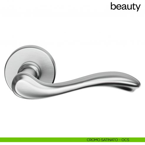 Maniglia per porta Beauty dnd handles cromo satinato