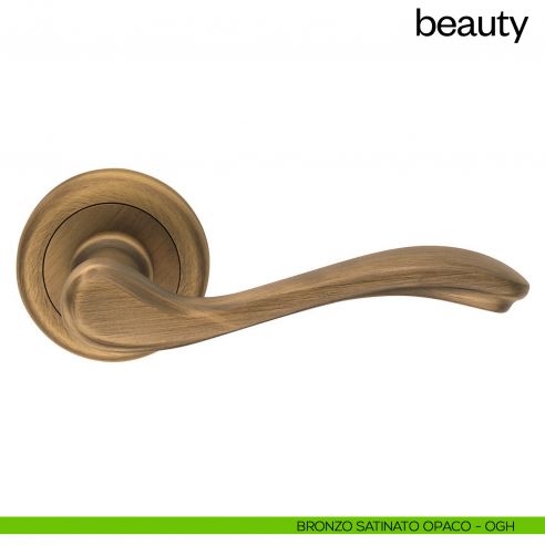 Maniglia per porta Beauty dnd handles bronzo satinato opaco