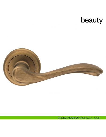Maniglia per porta Beauty dnd handles bronzo satinato opaco