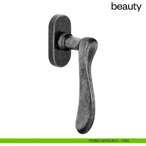 Maniglia per finestra martellina DK Beauty dnd handles ferro anticato