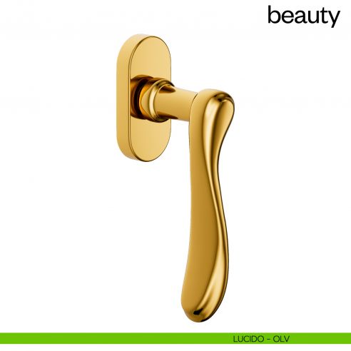 Maniglia per finestra martellina DK Beauty dnd handles lucido