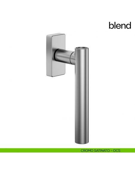 Maniglia per finestra martellina DK Blend dnd Handles cromosat