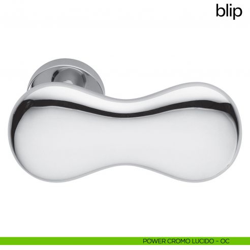 Maniglia per porta Blip dnd Handles cromo lucido