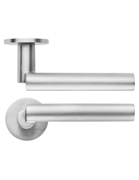 Maniglia per porta Boole dnd Handles con rosetta fine