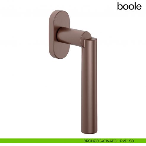 Maniglia per finestra martellina DK Boole dnd BRONZO SATINATO