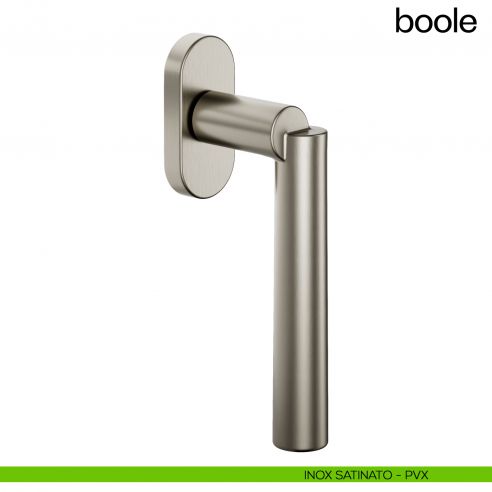 Maniglia per finestra martellina DK Boole dnd PVD inox