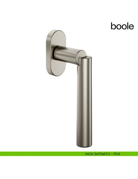 Maniglia per finestra martellina DK Boole dnd PVD inox