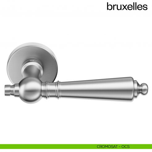 Maniglia per porta Bruxelles dnd Handles cromo satinato