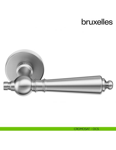 Maniglia per porta Bruxelles dnd Handles cromo satinato