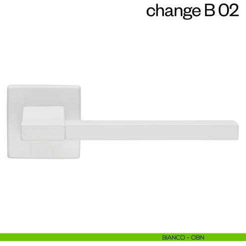 Maniglia per porta Change-B 02 dnd Handles bianco