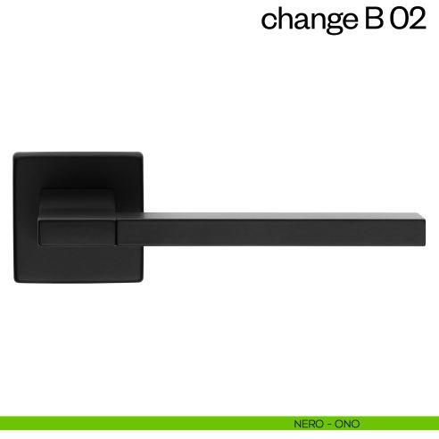 Maniglia per porta Change-B 02 dnd Handles nero