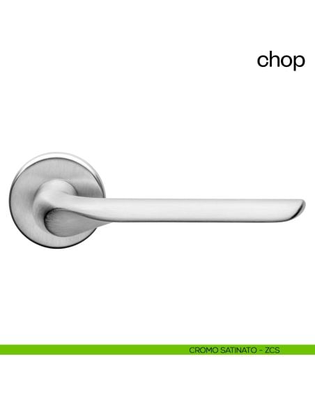 Maniglia per porta Chop dnd Handles cromo satinato