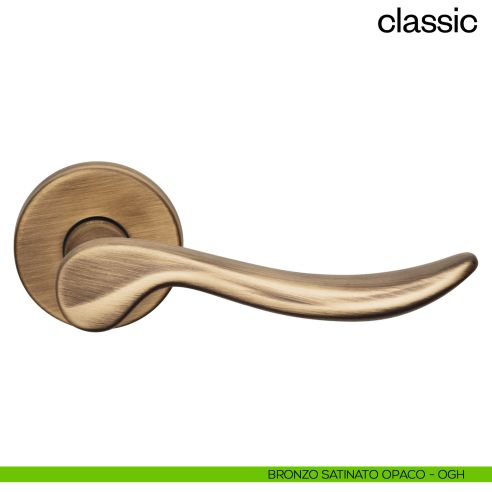 Maniglia per porta Classic dnd Handles bronzo satinato opaco