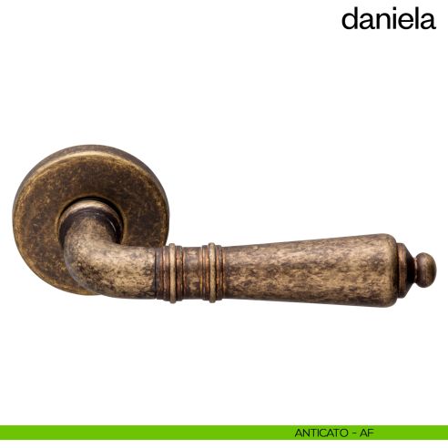 Maniglia per porta Daniela dnd Handles anticato