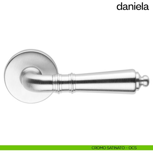 Maniglia per porta Daniela dnd Handles cromo satinato