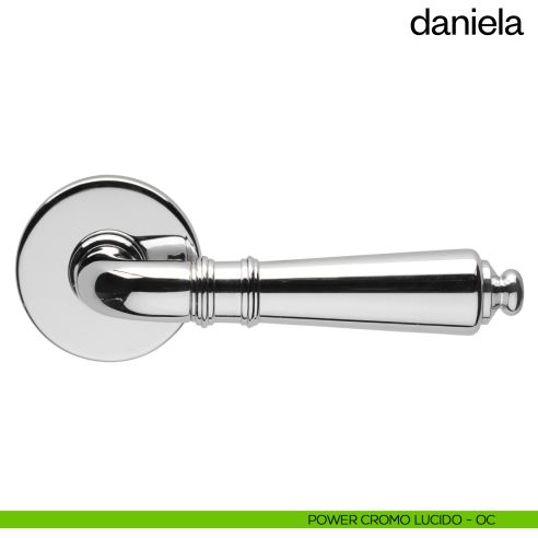 Maniglia per porta Daniela dnd Handles cromo lucido