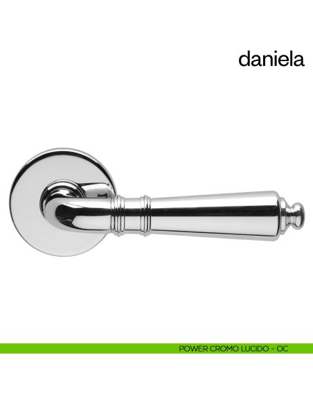 Maniglia per porta Daniela dnd Handles cromo lucido