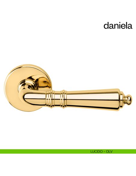 Maniglia per porta Daniela dnd Handles lucido
