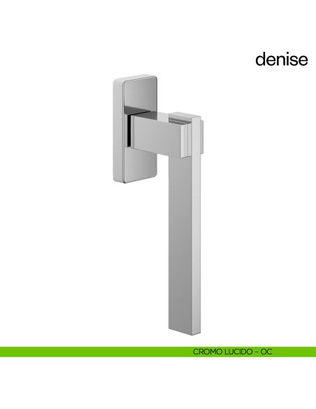 Maniglia per finestra martellina DK Denise dnd cromo lucido