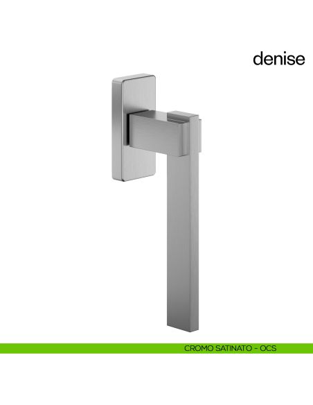 Maniglia per finestra martellina DK Denise dnd cromo satinato