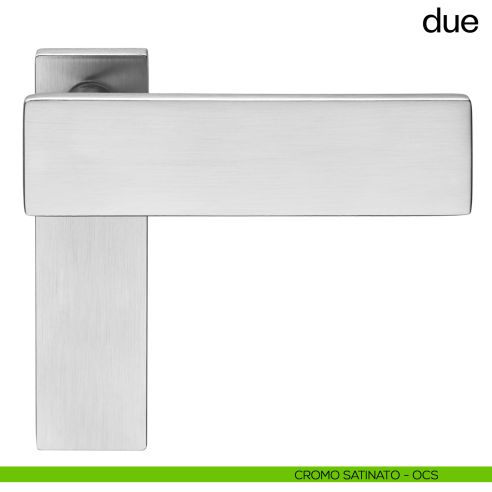 Maniglia per porta Due dnd handles cromosat
