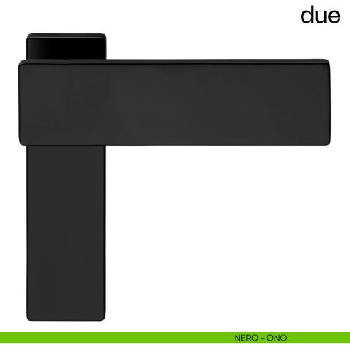 Maniglia per porta Due dnd handles nero