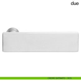 Maniglia per porta Due dnd handles con rosetta minimale Unico 2