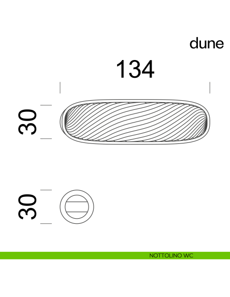 Maniglia per porta Dune dnd handles con porcellana lucida rosa nuvola con rosetta minimale Unico nottolino wc