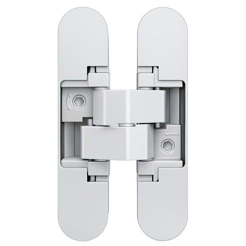 Cerniera a scomparsa regolabile per porta Anselmi AN 150 3D - bianco