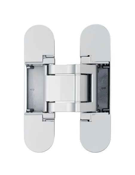 Cerniera a scomparsa per porta spessore 40 mm e rivestimento telaio fino a 14 mm Anselmi AN 164 3D FVZ 14/40