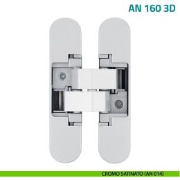 Cerniera a scomparsa regolabile per porta Anselmi AN 160 3D 2