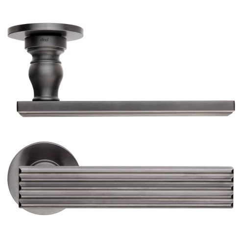 Maniglia per porta Eleonora dnd handles con rosetta tonda