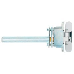 Cerniera a scomparsa con sistema di chiusura ammortizzata per porta Anselmi AN 108 3D SC45