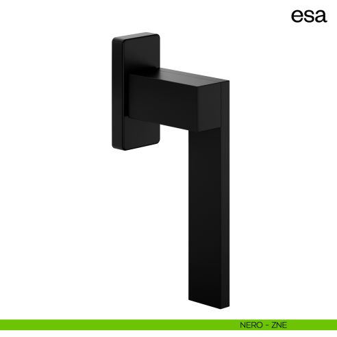 Maniglia per finestra martellina DK Esa dnd nero