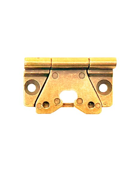 Cerniera LF per mobile collo alto bronzata 40x42 mm