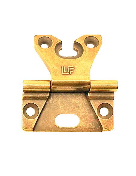 Cerniera LF per mobile collo alto bronzata 40x42 mm