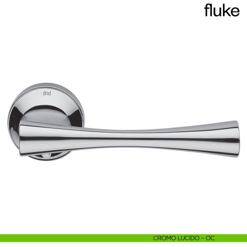 Maniglia per porta Fluke dnd Handles cromo lucido